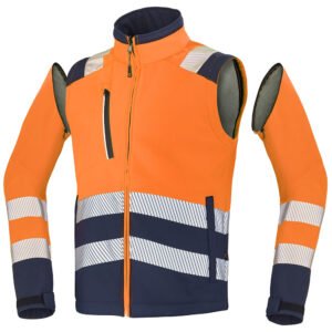 SOFTSHELL MANCHE AMOVIBLE TISSUS RESISTANT - TARIF PUBLIC : 84€ HT - 105€ HT (4XL) - 126€ HT (5XL) - remise 35% (CEPOVETT)