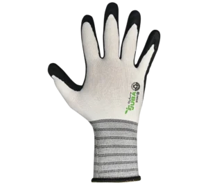 Gants nitrile recyclés adhérent