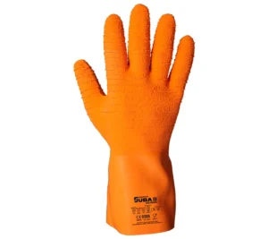 Gants latex entièrement imperméable - rugueux