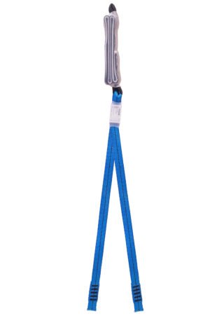 Longe sangle absorbeur Double LSAD / 150 kg 3 connecteurs M10 1,5M