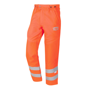 PANTALON DEBROUSSAILLAGE HV ORANGE DEPAHVOR