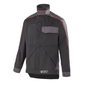 BLOUSON KONEKT 1 - NOIR / GRIS CHARCOAL