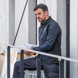 SOFTSHELL MANCHES AMOVIBLES TEREK - PRIX PUBLIC : 56.81€ HT - 71.01€(4XL) - 82.22€ (5XL) - 113.62€(6XL) - remise 30% (cepovett)