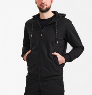 Sweat zippé de travail deperlant PRIX PUBLIC 80€HT - remise 25% (engel)